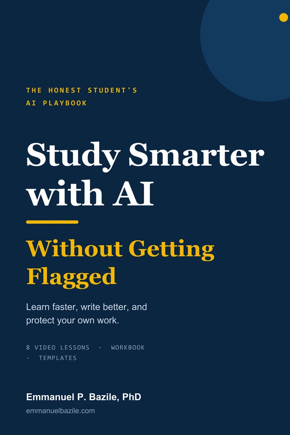 Cover of Study Smarter with AI: Without Getting Flagged